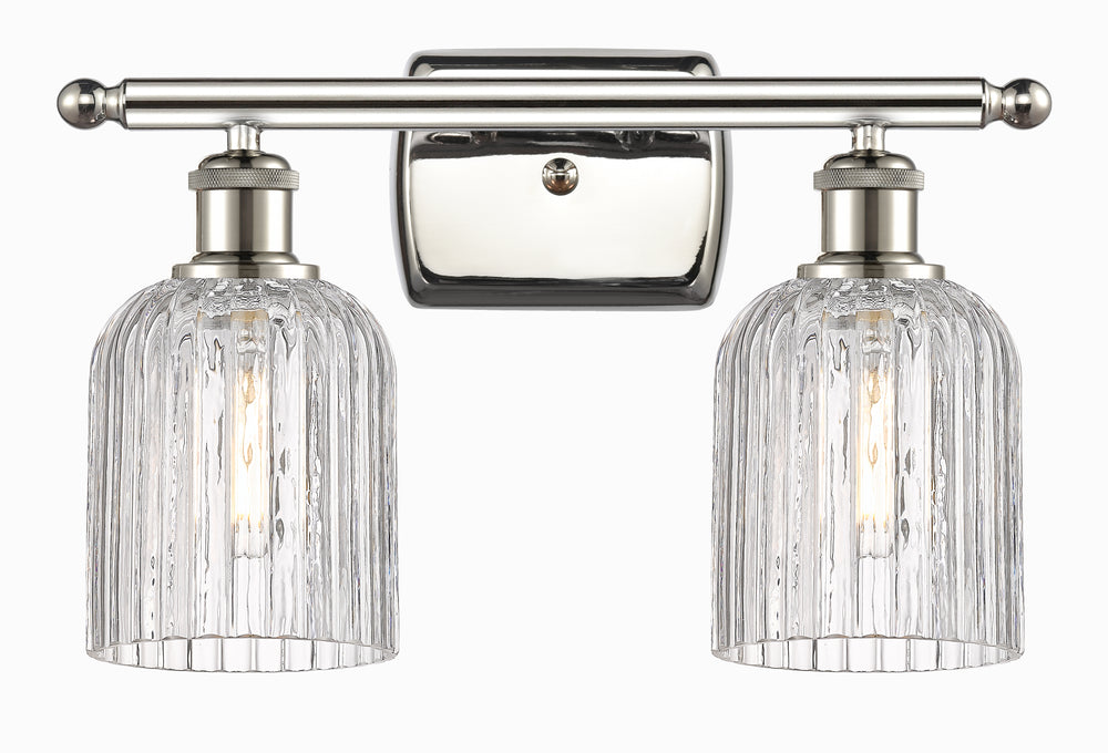 Innovations Lighting Bridal Veil 5" Bath Vanity Light - Polished Nickel Vanity Lights Innovations Lighting   