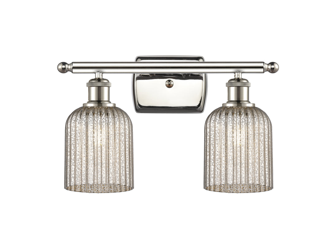 Innovations Lighting Bridal Veil 5" Bath Vanity Light - Polished Nickel Vanity Lights Innovations Lighting   