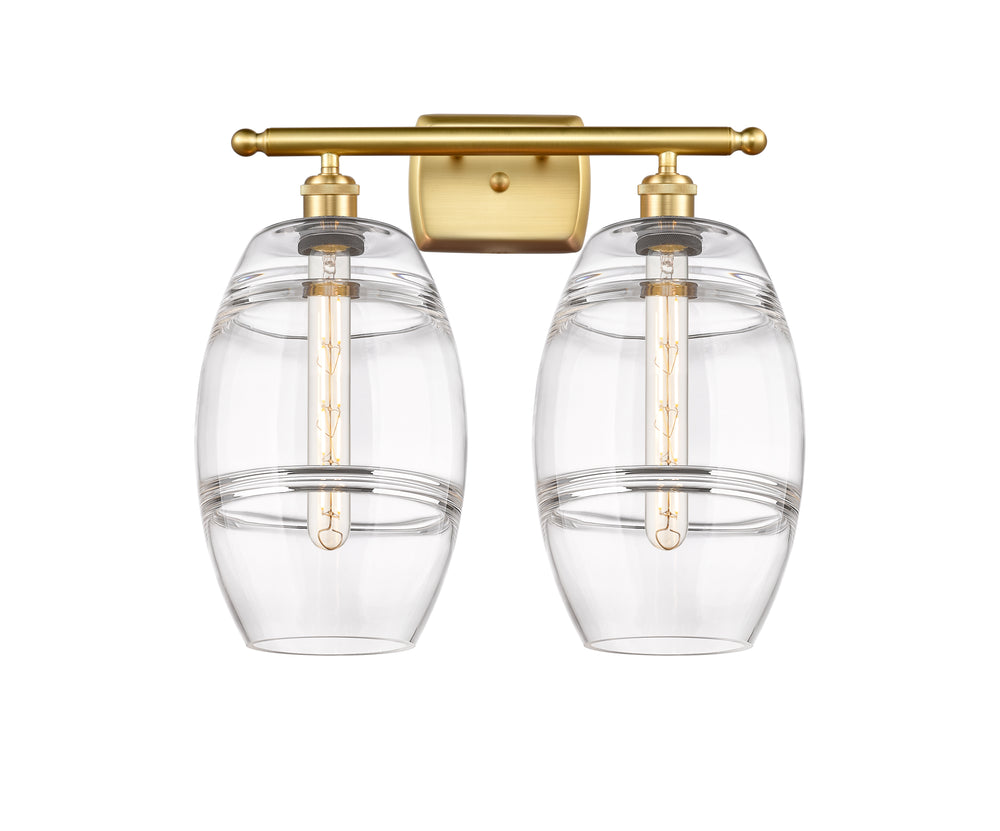 Innovations Lighting Vaz 8" Bath Vanity Light - Satin Gold Vanity Lights Innovations Lighting   