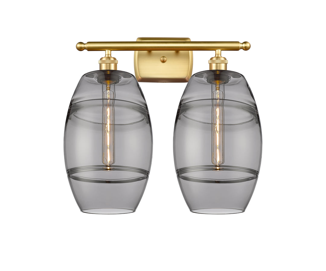 Innovations Lighting Vaz 8" Bath Vanity Light - Satin Gold Vanity Lights Innovations Lighting   