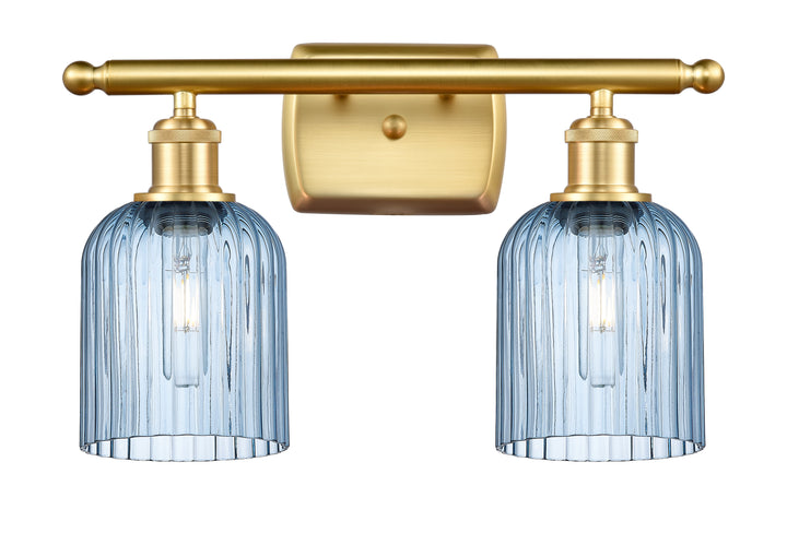 Innovations Lighting Bridal Veil 5" Bath Vanity Light - Satin Gold Vanity Lights Innovations Lighting   