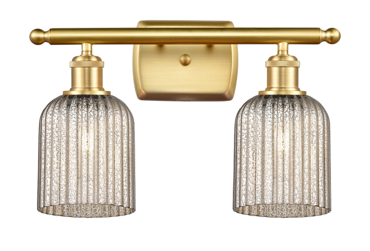 Innovations Lighting Bridal Veil 5" Bath Vanity Light - Satin Gold Vanity Lights Innovations Lighting   