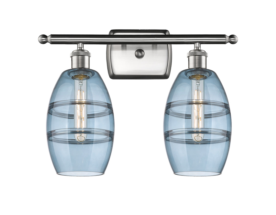 Innovations Lighting Vaz 6" Bath Vanity Light - Brushed Satin Nickel Vanity Lights Innovations Lighting   