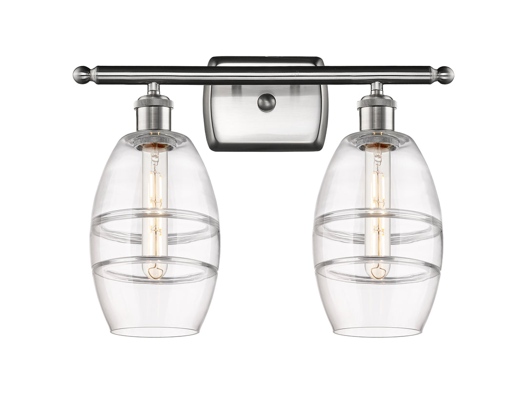 Innovations Lighting Vaz 6" Bath Vanity Light - Brushed Satin Nickel