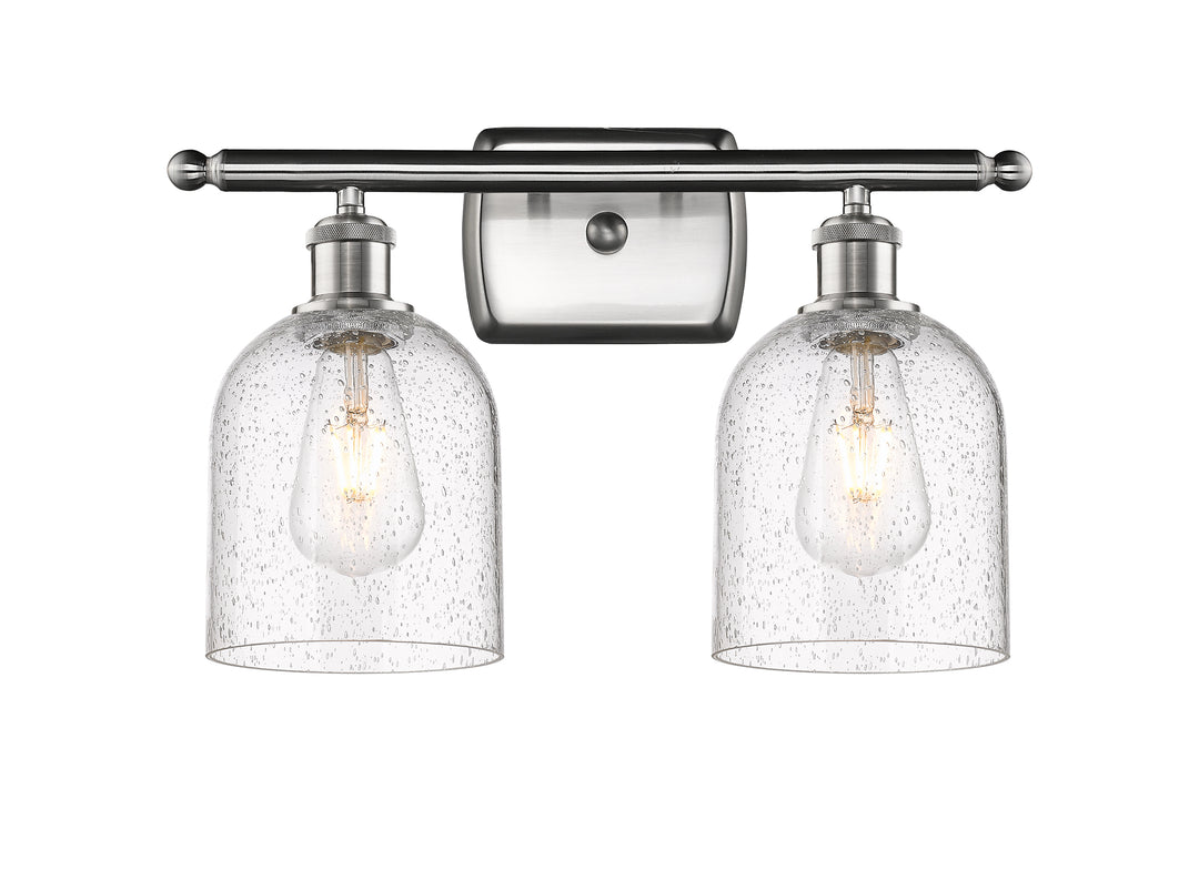 Innovations Lighting Bella 6" Bath Vanity Light - Brushed Satin Nickel Vanity Lights Innovations Lighting   