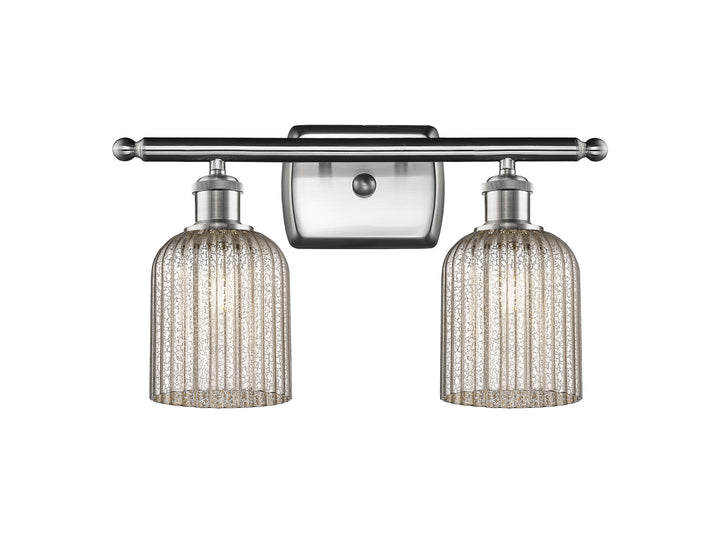 Innovations Lighting Bridal Veil 5" Bath Vanity Light - Brushed Satin Nickel Vanity Lights Innovations Lighting   