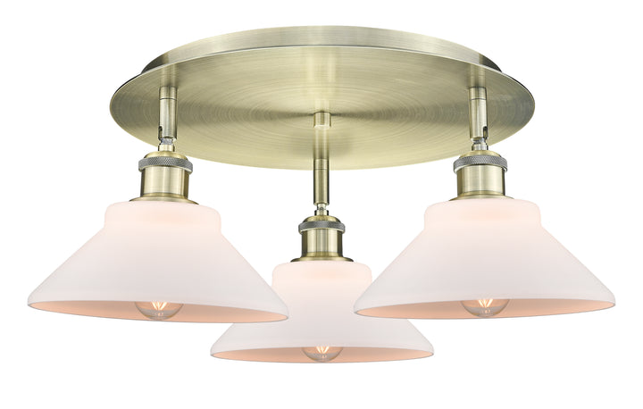 Innovations Lighting Orwell 9" Flush Mount - Antique Brass Ceiling Flush Mounts Innovations Lighting   