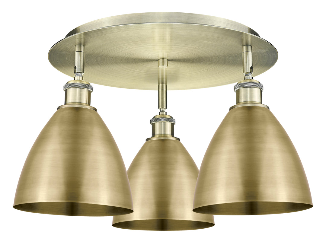 Innovations Lighting Bristol 7.5" Flush Mount - Antique Brass Ceiling Flush Mounts Innovations Lighting Default Title  