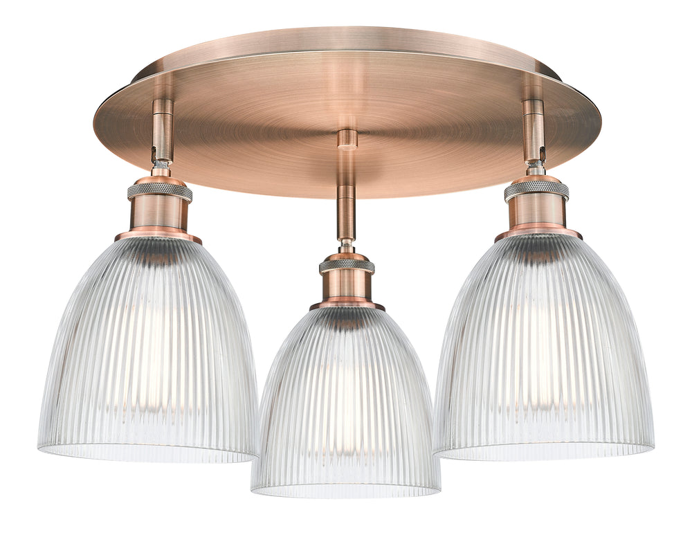 Innovations Lighting Castile 6" Flush Mount - Antique Copper Ceiling Flush Mounts Innovations Lighting   