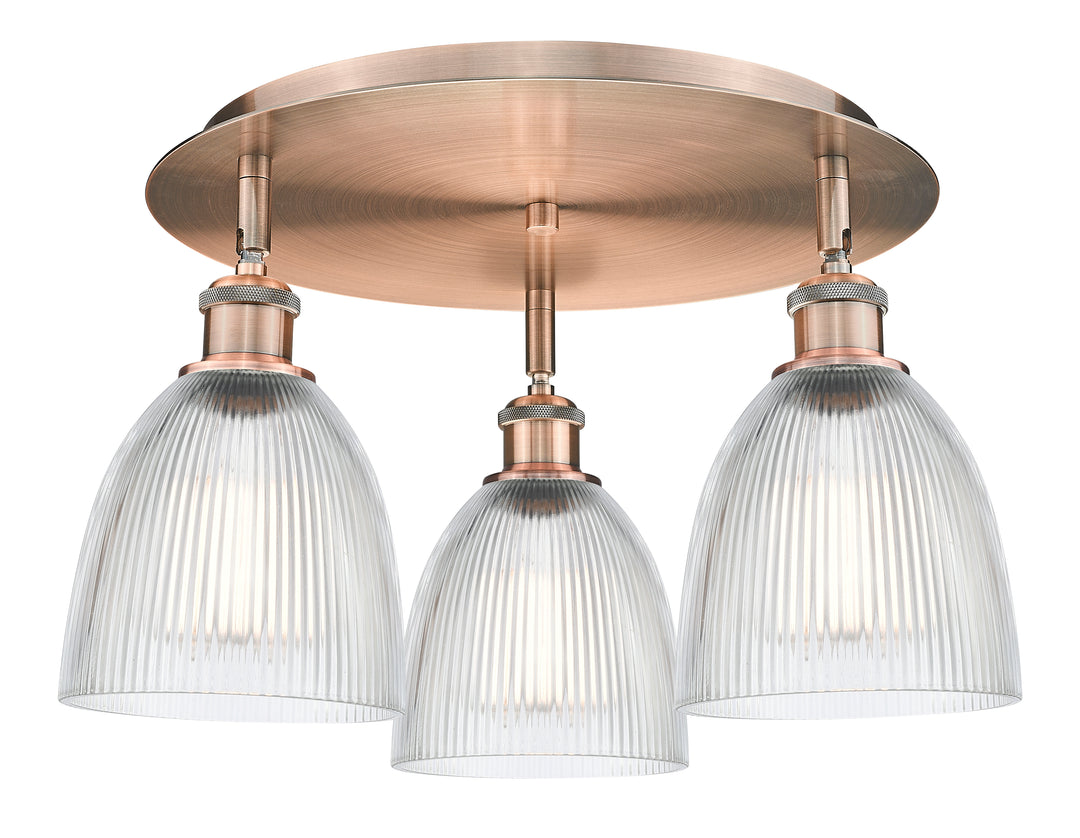 Innovations Lighting Castile 6" Flush Mount - Antique Copper Ceiling Flush Mounts Innovations Lighting   