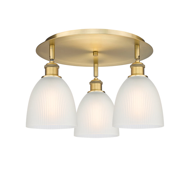 Innovations Lighting Castile 6" Flush Mount - Brushed Brass Ceiling Flush Mounts Innovations Lighting   