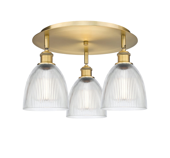 Innovations Lighting Castile 6" Flush Mount - Brushed Brass Ceiling Flush Mounts Innovations Lighting   