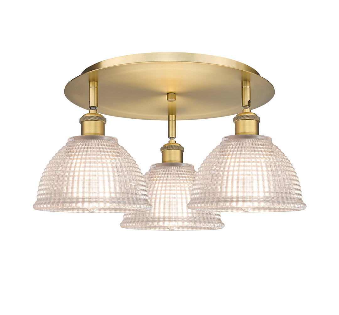 Innovations Lighting Arietta 8" Flush Mount - Brushed Brass Ceiling Flush Mounts Innovations Lighting   