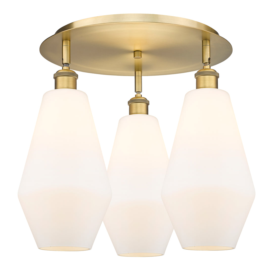 Innovations Lighting Cindyrella 7" Flush Mount - Brushed Brass