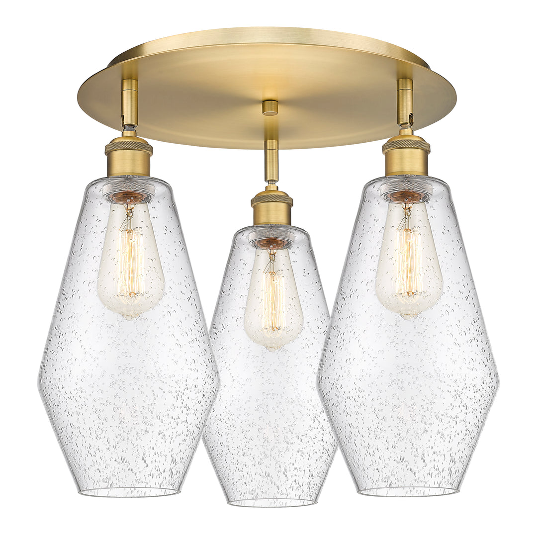 Innovations Lighting Cindyrella 7" Flush Mount - Brushed Brass