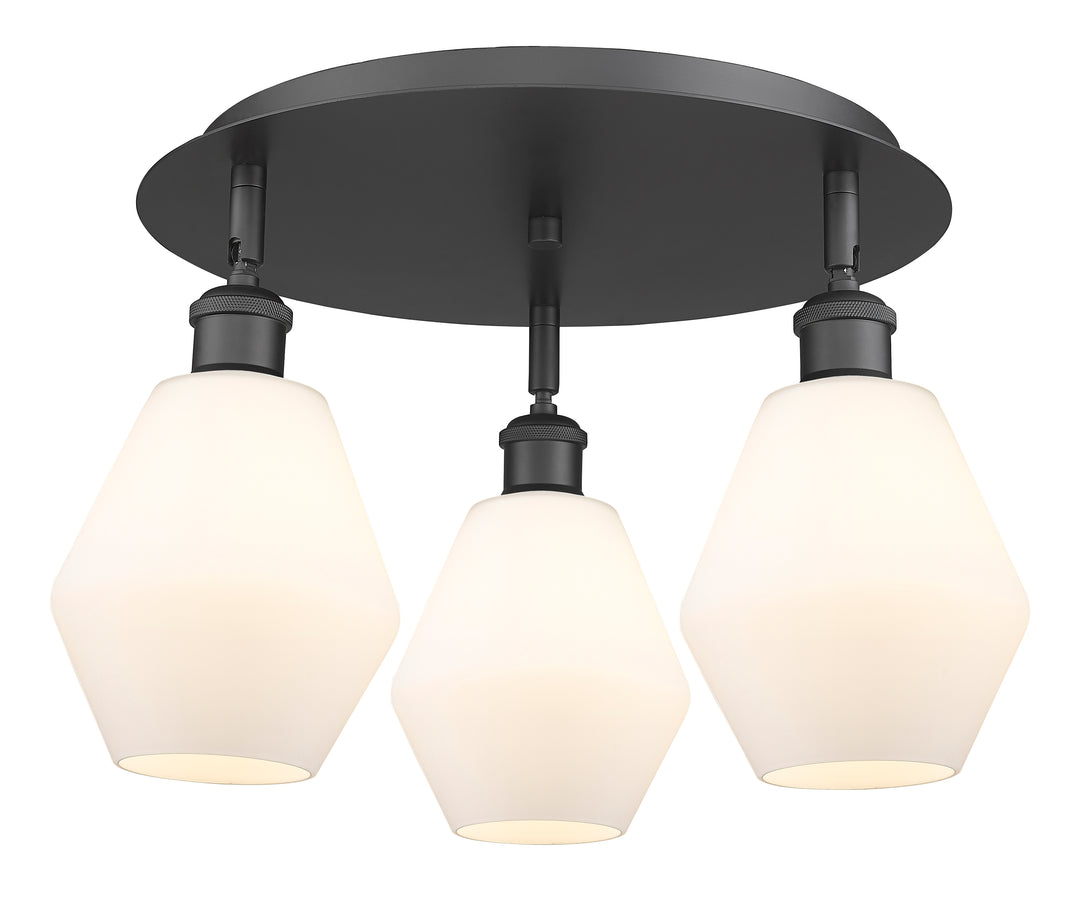 Innovations Lighting Cindyrella 6" Flush Mount - Matte Black