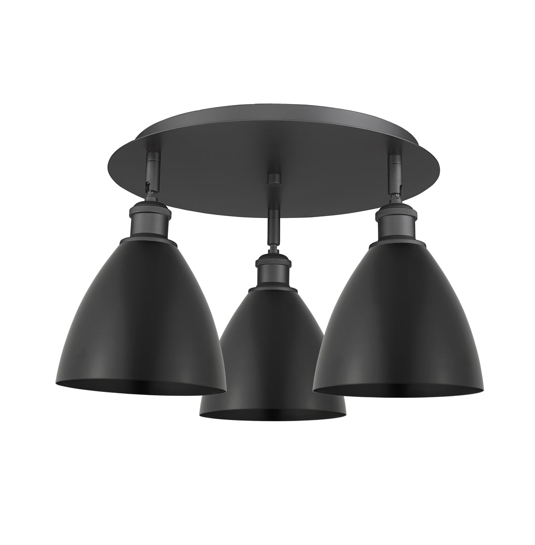 Innovations Lighting Bristol 7.5" Flush Mount - Matte Black Ceiling Flush Mounts Innovations Lighting Default Title  