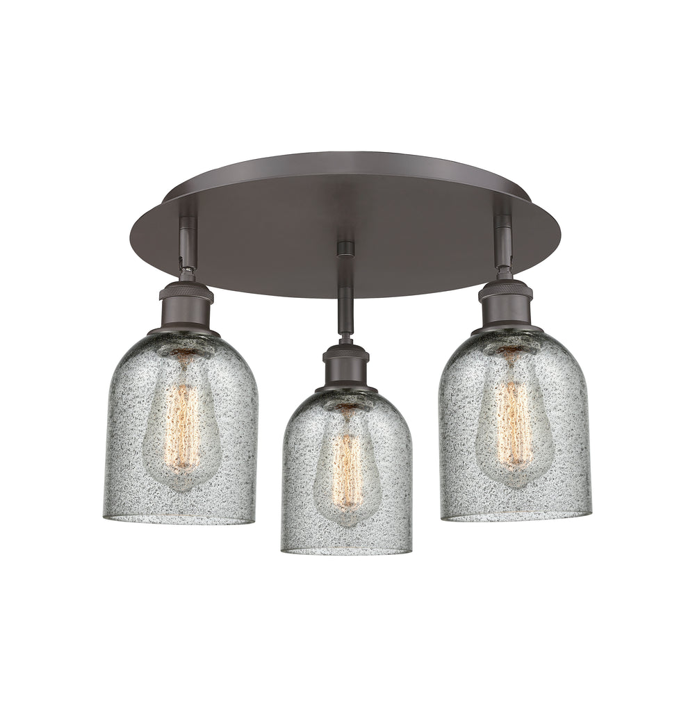 Innovations Lighting Caledonia 5" Flush Mount - Oil Rubbed Bronze