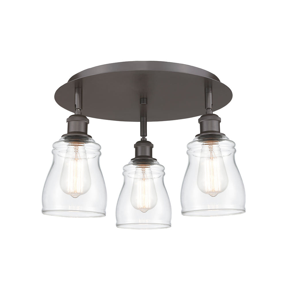 Innovations Lighting Ellery 5" Flush Mount - Oil Rubbed Bronze