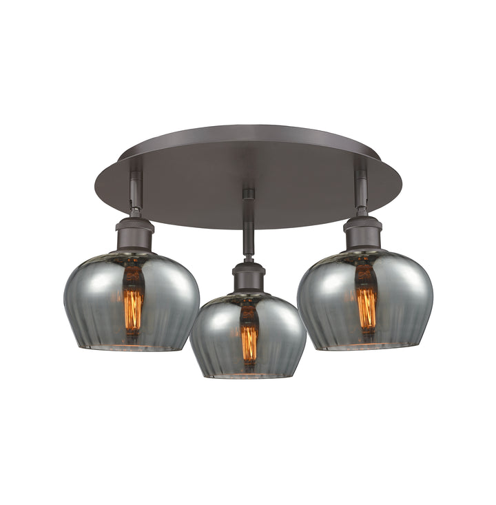 Innovations Lighting Fenton 6.5" Flush Mount - Oil Rubbed Bronze