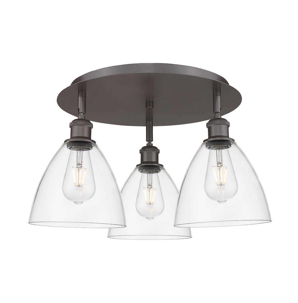 Innovations Lighting Bristol 7.5" Flush Mount - Oil Rubbed Bronze