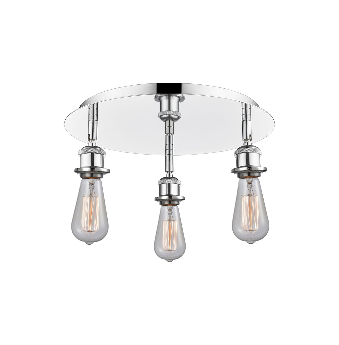 Innovations Lighting Ballston Flush Mount Ceiling Flush Mounts Innovations Lighting Polished Chrome  