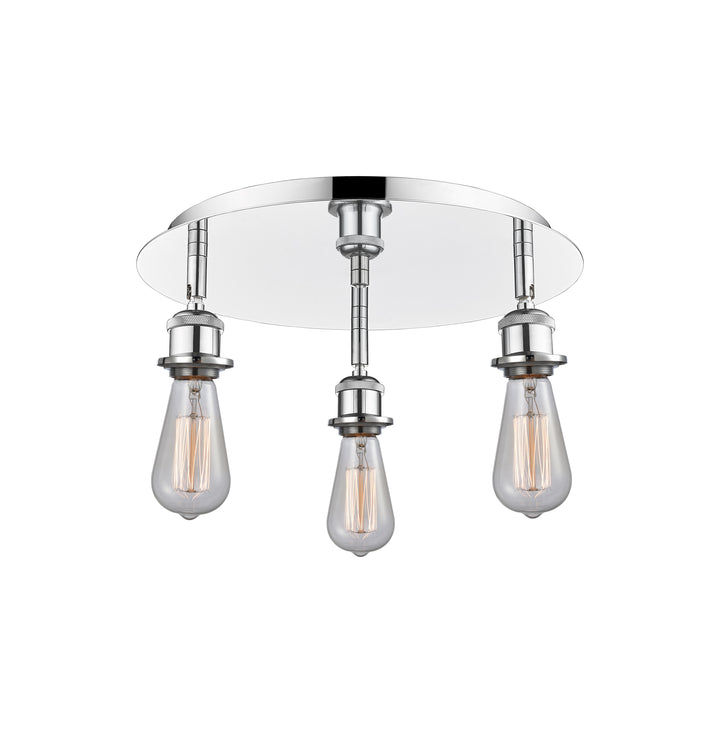 Innovations Lighting Ballston Flush Mount Ceiling Flush Mounts Innovations Lighting Polished Chrome  