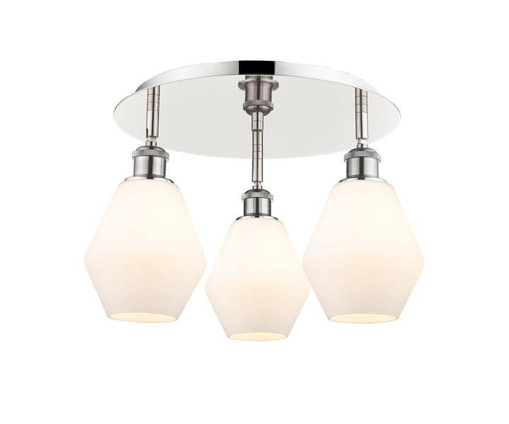 Innovations Lighting Cindyrella 6" Flush Mount - Polished Nickel