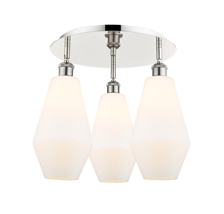 Innovations Lighting Cindyrella 7" Flush Mount - Polished Nickel