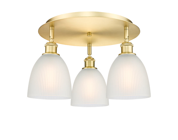 Innovations Lighting Castile 6" Flush Mount - Satin Gold Ceiling Flush Mounts Innovations Lighting   