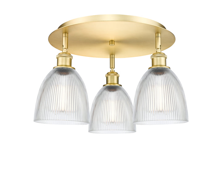 Innovations Lighting Castile 6" Flush Mount - Satin Gold Ceiling Flush Mounts Innovations Lighting   