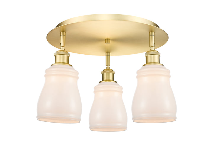 Innovations Lighting Ellery 5" Flush Mount - Satin Gold