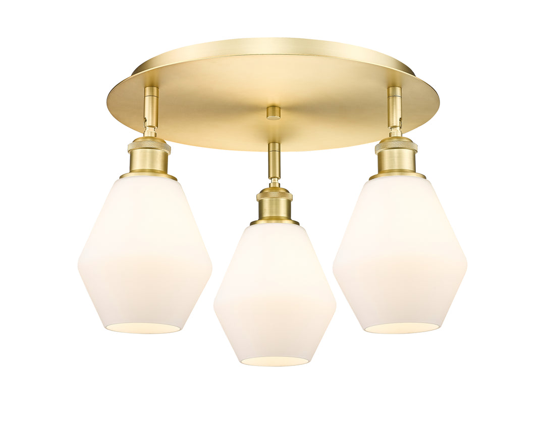 Innovations Lighting Cindyrella 6" Flush Mount - Satin Gold