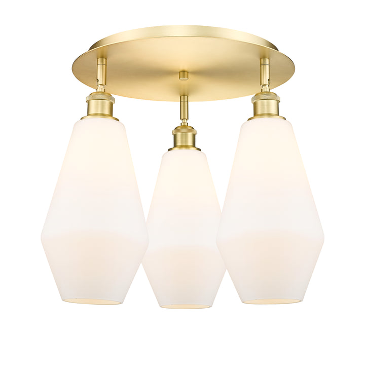 Innovations Lighting Cindyrella 7" Flush Mount - Satin Gold