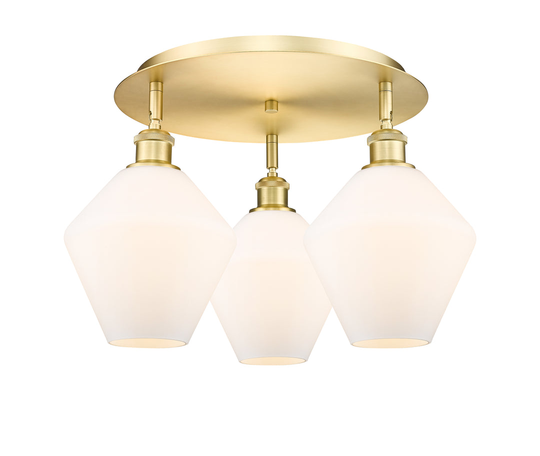 Innovations Lighting Cindyrella 8" Flush Mount - Satin Gold