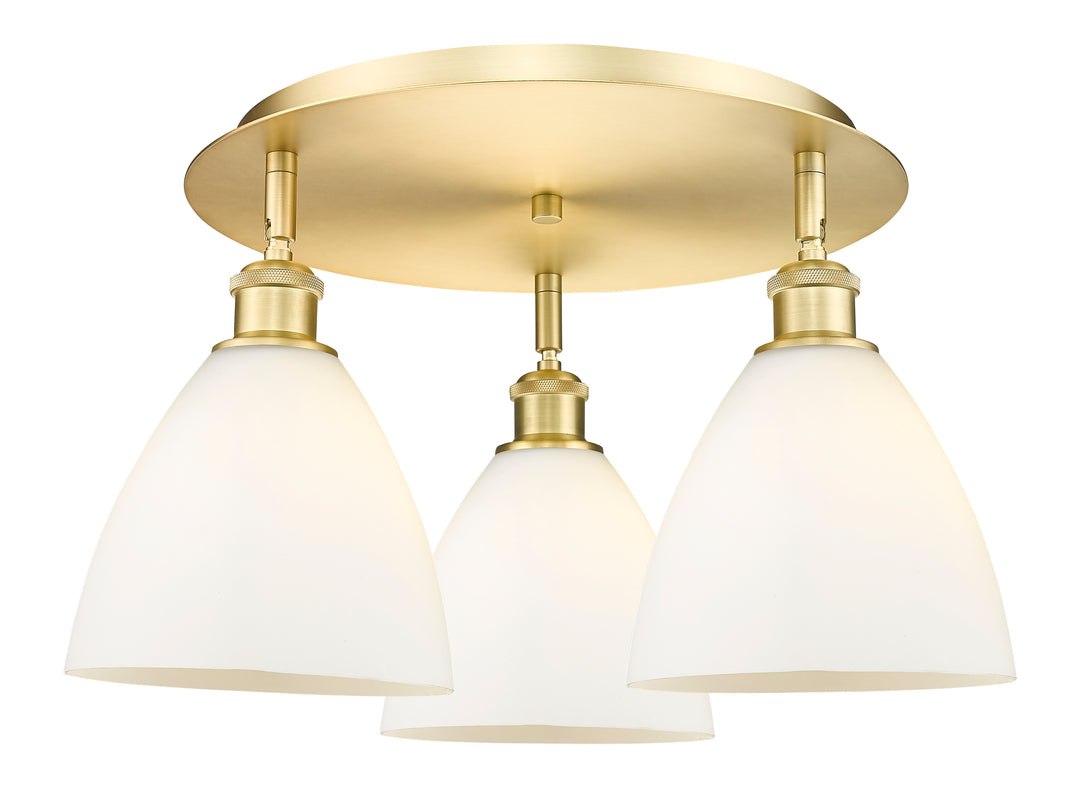 Innovations Lighting Bristol 7.5" Flush Mount - Satin Gold