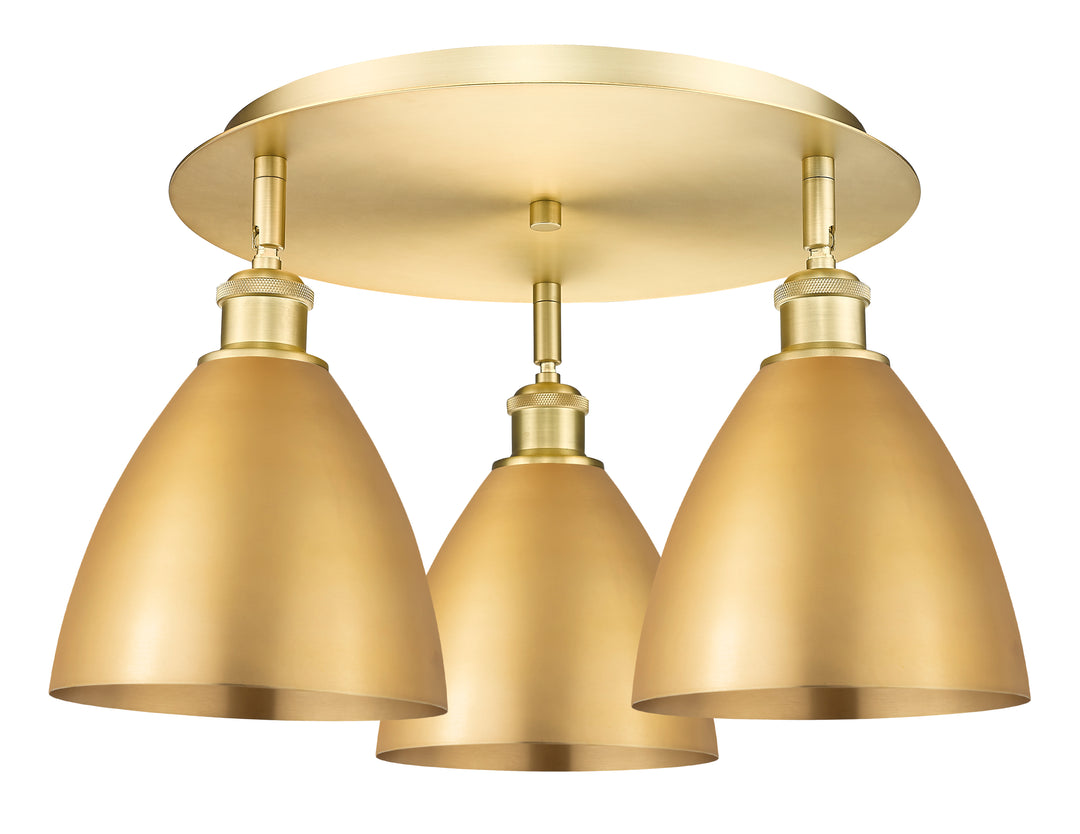 Innovations Lighting Bristol 7.5" Flush Mount - Satin Gold Ceiling Flush Mounts Innovations Lighting Default Title  