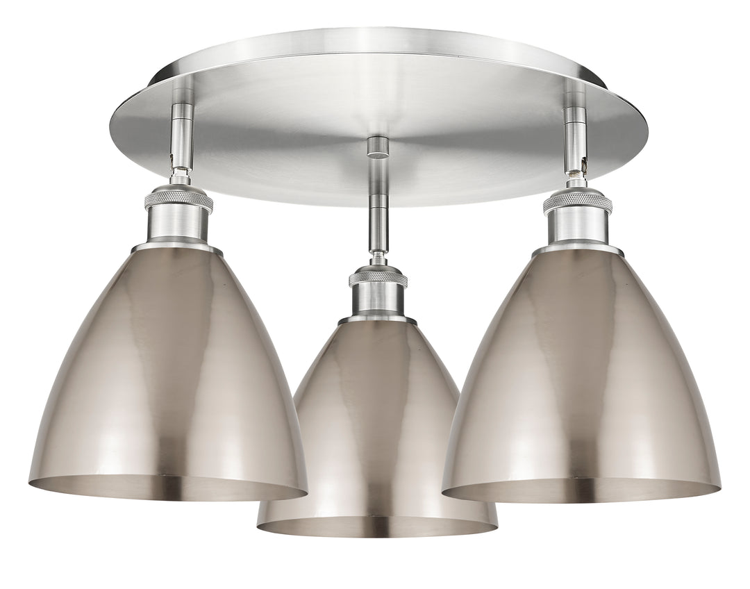 Innovations Lighting Bristol 7.5" Flush Mount - Satin Nickel Ceiling Flush Mounts Innovations Lighting Default Title  