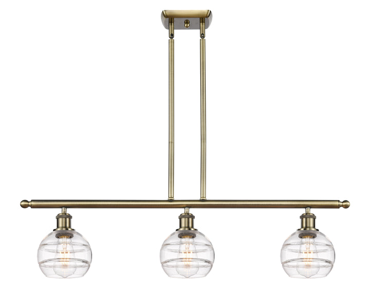 Innovations Lighting Rochester 6" Island Light - Antique Brass