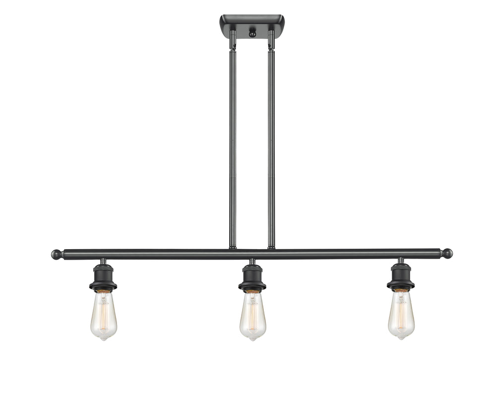 Innovations Lighting Bare Bulb Island Light - Matte Black