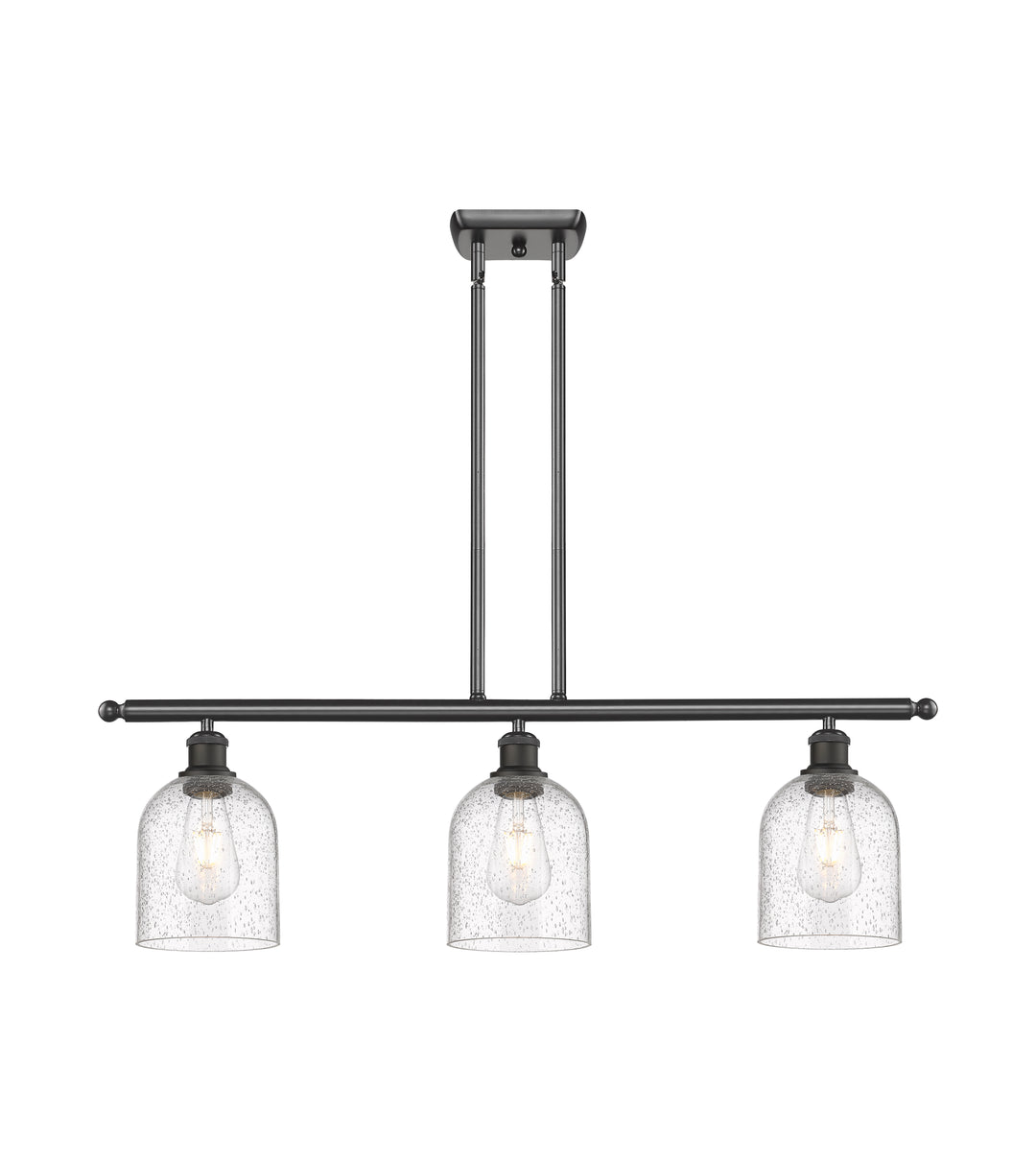 Innovations Lighting Bella 6" Island Light - Oil Rubbed Bronze Linear Chandeliers Innovations Lighting   