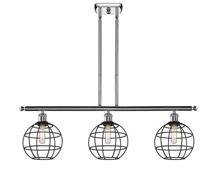 Innovations Lighting Lake Placid 8" Island Light - Polished Chrome Linear Chandeliers Innovations Lighting   