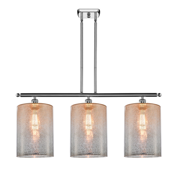 Innovations Lighting Cobbleskill 9" Island Light - Polished Chrome Linear Chandeliers Innovations Lighting Mercury ; Glass Type: Mercury; Water  