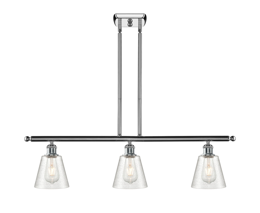 Innovations Lighting Caton 6" Island Light - Polished Chrome Linear Chandeliers Innovations Lighting   