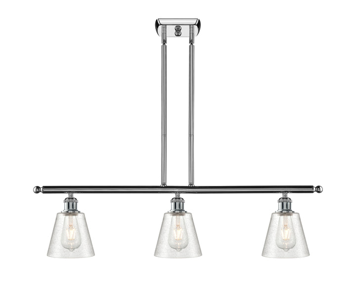 Innovations Lighting Caton 6" Island Light - Polished Chrome Linear Chandeliers Innovations Lighting   