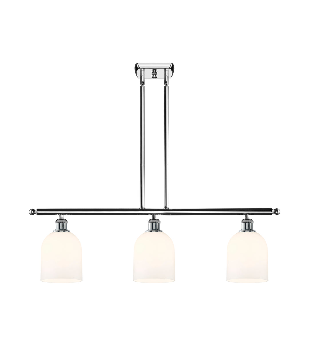 Innovations Lighting Bella 6" Island Light - Polished Chrome Linear Chandeliers Innovations Lighting   