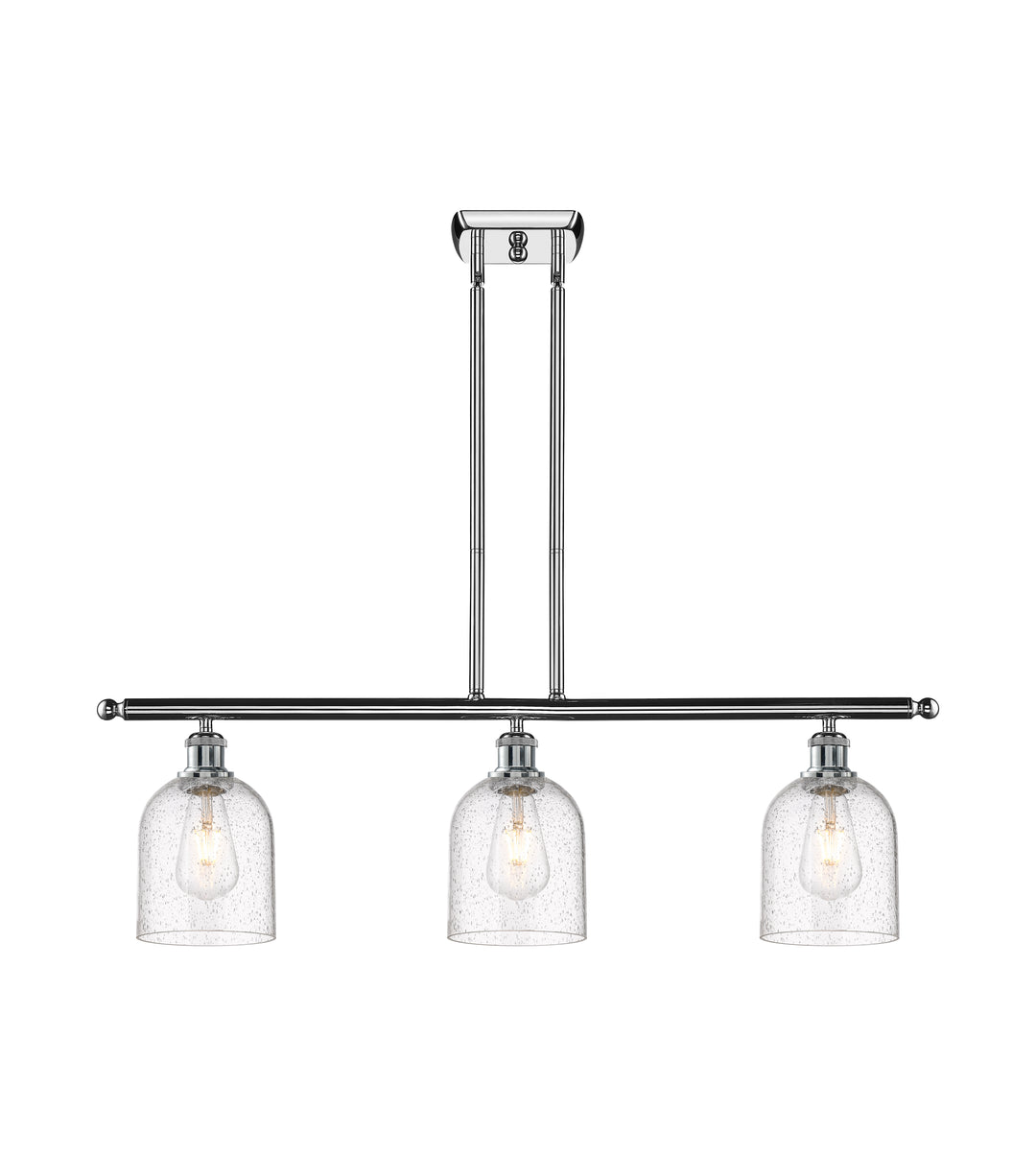 Innovations Lighting Bella 6" Island Light - Polished Chrome Linear Chandeliers Innovations Lighting   