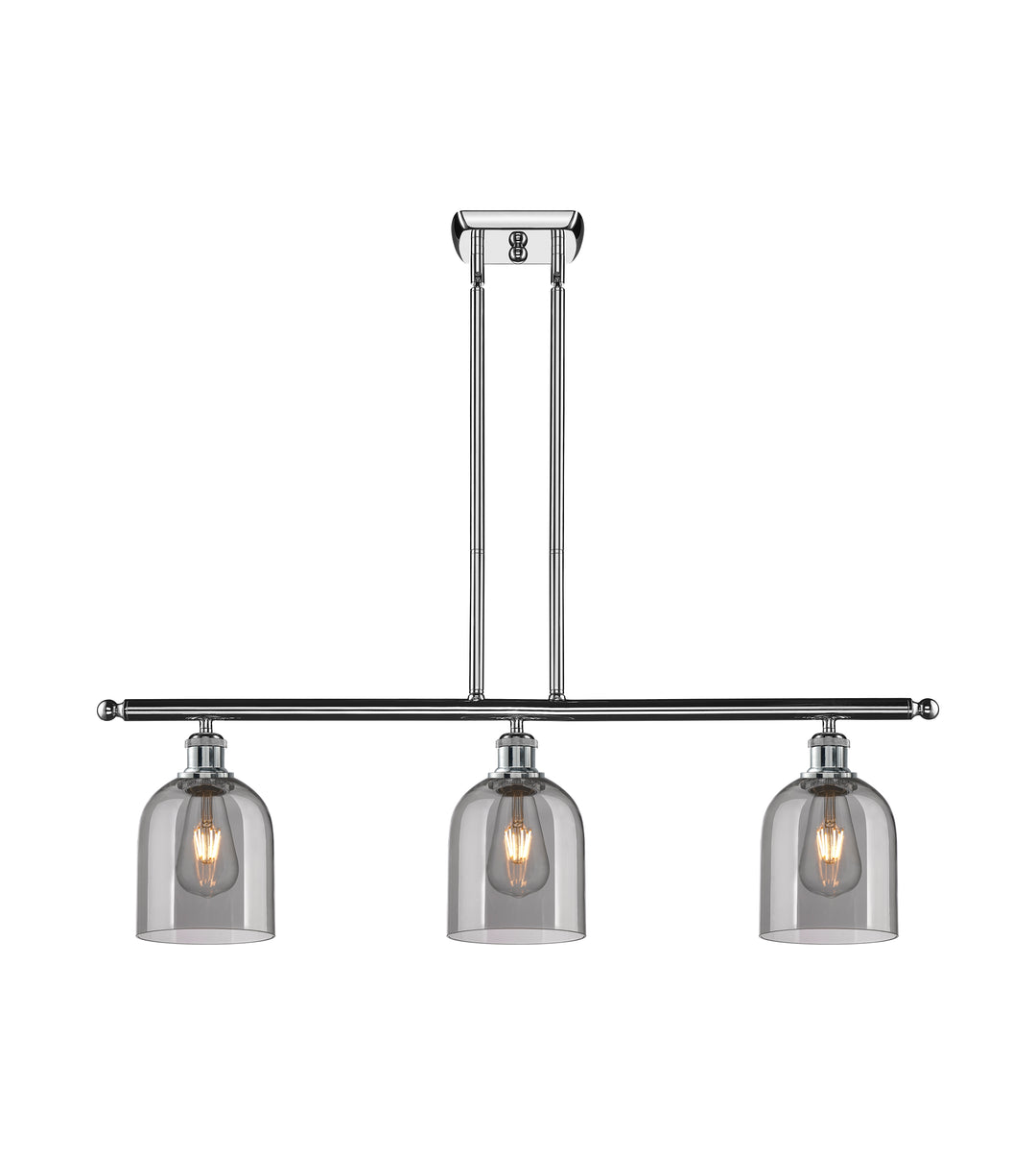 Innovations Lighting Bella 6" Island Light - Polished Chrome Linear Chandeliers Innovations Lighting   