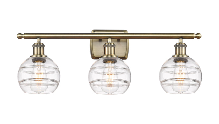 Innovations Lighting Rochester 6" Bath Vanity Light - Antique Brass Vanity Lights Innovations Lighting   