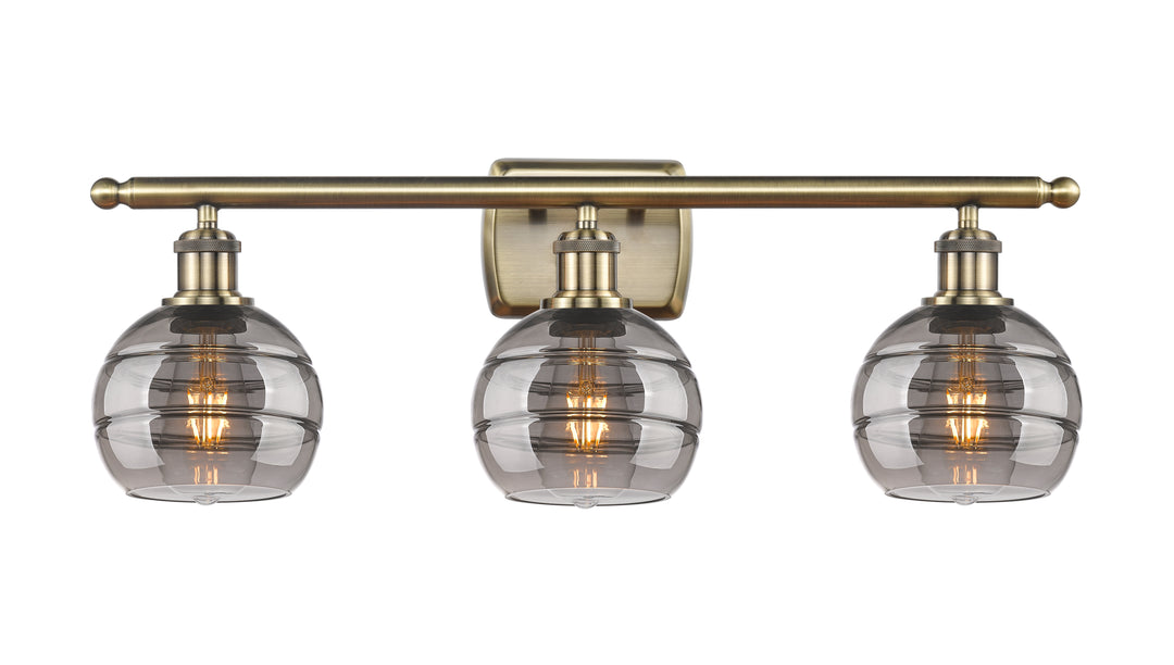 Innovations Lighting Rochester 6" Bath Vanity Light - Antique Brass Vanity Lights Innovations Lighting   